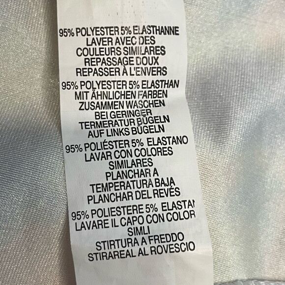 PrettyLittleThings One Shoulder Bikini Top Multi Tie Dye Pull-Over Swimsuit 2 - Picture 10 of 10